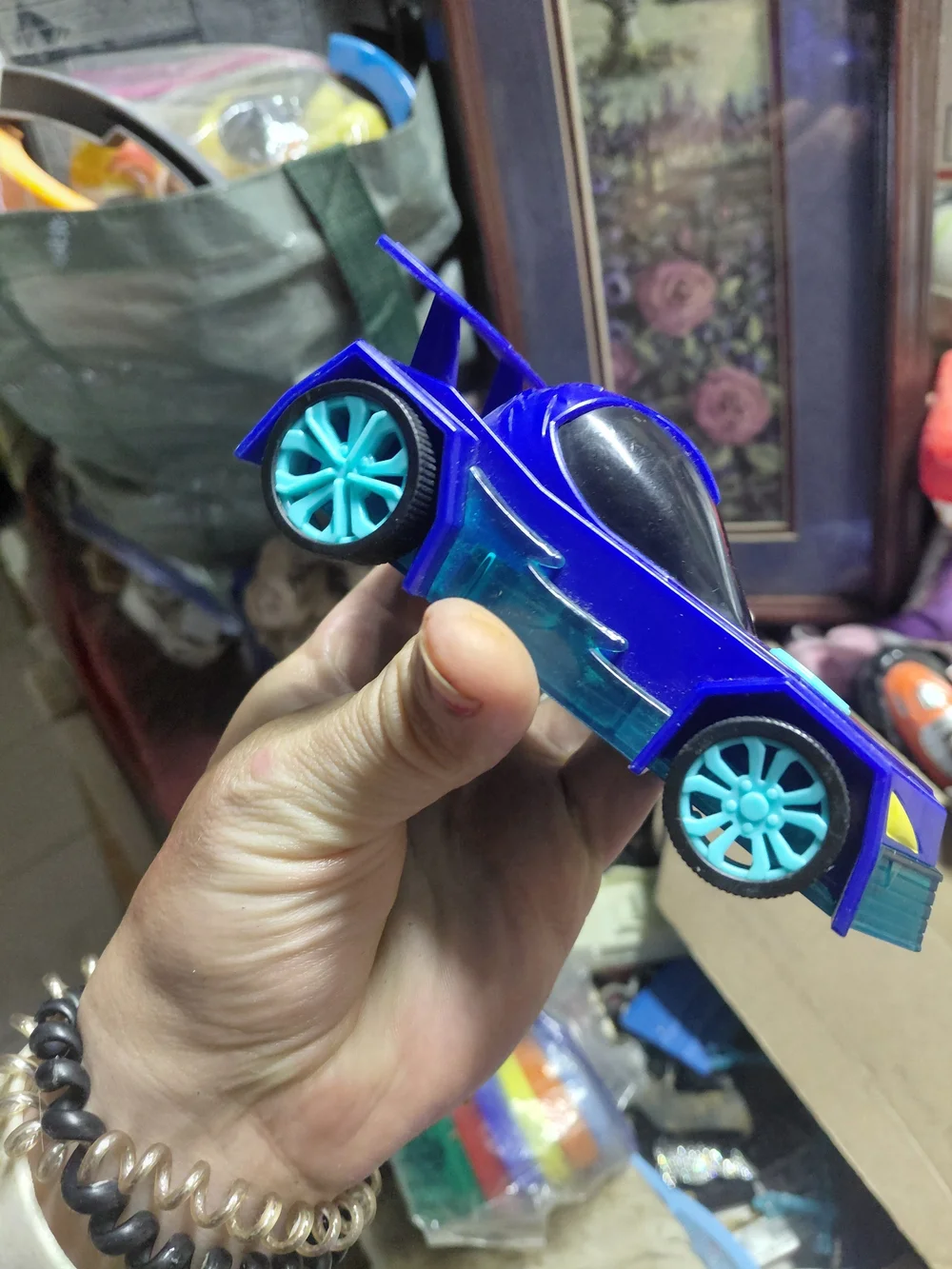 the PJ Masks Glow Wheelers Cat-Car- untested